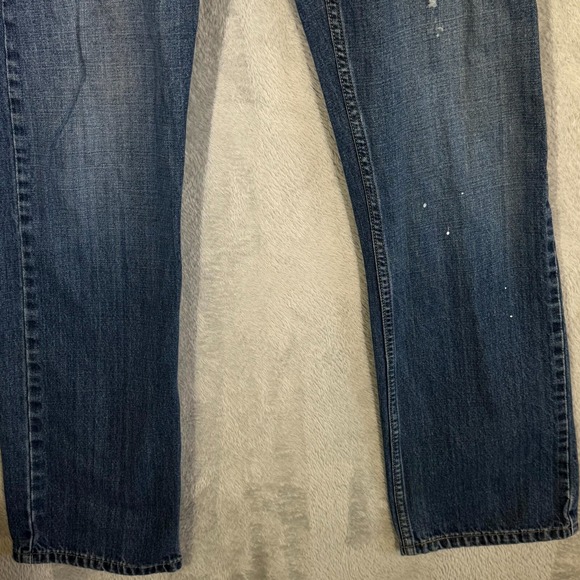 Vintage Levi's 514 Men's Jeans 34x34 Blue Denim 100% Cotton Slim Straight - Picture 5 of 15